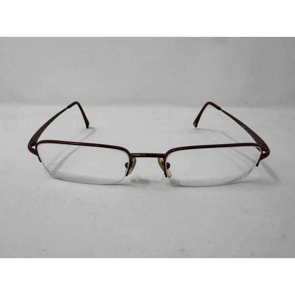 Ray-Ban RB6061 Eyeglass Frames Only 52-19-140 Brown 2622 Italy Made Authentic
